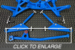 EVO 4-6 Racefab Chromoly North South Bar To Suit EVO 7-9 Trans Conversion