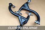 EVO 1-3 Racefab Chromoly Rear Top Arms To Convert To EVO 4-9 Rear Suspension Setup