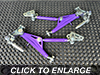 WRX GDB Racefab Chromoly Front Control Arms